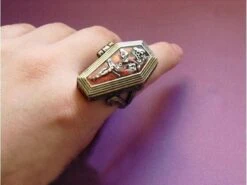 Vampire Coffin Ring -Gothic Clothing Store product image 367312112