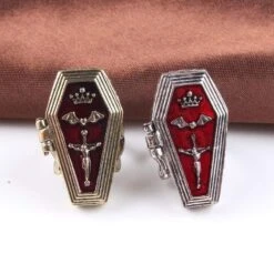 Vampire Coffin Ring -Gothic Clothing Store product image 367312118