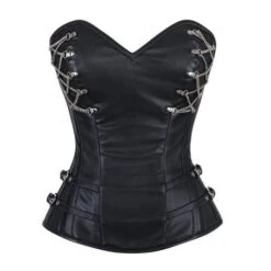 Chain Steampunk Steel Boned Corset -Gothic Clothing Store product image 468085156