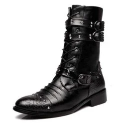 GET TO STEPPIN’ BOOTS -Gothic Clothing Store product image 488251331