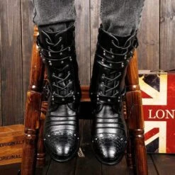 GET TO STEPPIN’ BOOTS -Gothic Clothing Store product image 488251332