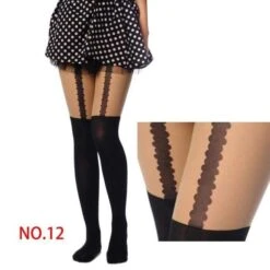NO MIRACLE SHEER TIGHTS -Gothic Clothing Store product image 493918461