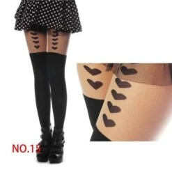 NO MIRACLE SHEER TIGHTS -Gothic Clothing Store product image 493918464