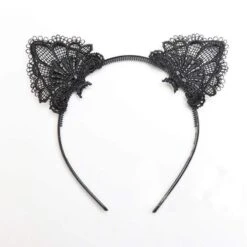 Cute Cat Ear Lace Headband -Gothic Clothing Store product image 66554575