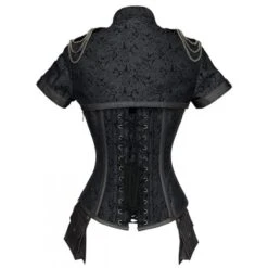 Retro Addiction Steel Bones Overbust Corset -Gothic Clothing Store product image 759425381