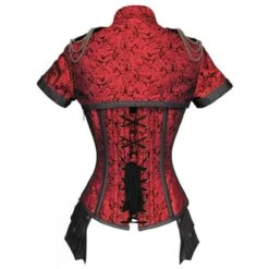 Retro Addiction Steel Bones Overbust Corset -Gothic Clothing Store product image 759425384
