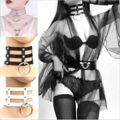 Caged Ring Choker -Gothic Clothing Store product image 76892453