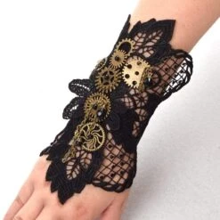 Steampunk Gears Wrist Cuff -Gothic Clothing Store product image 81208869