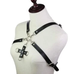 Cross Of Revelation Leather Harness -Gothic Clothing Store product image 941213459