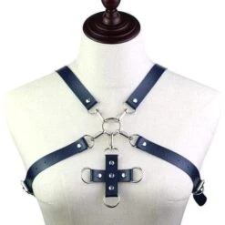 Cross Of Revelation Leather Harness -Gothic Clothing Store product image 941213463