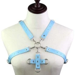 Cross Of Revelation Leather Harness -Gothic Clothing Store product image 941213465