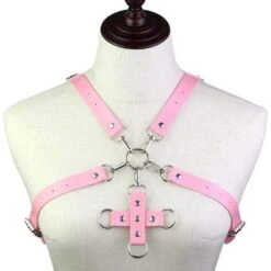 Cross Of Revelation Leather Harness -Gothic Clothing Store product image 941213470