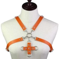 Cross Of Revelation Leather Harness -Gothic Clothing Store product image 941213471