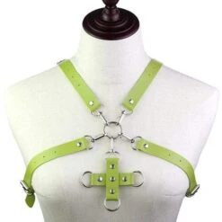 Cross Of Revelation Leather Harness -Gothic Clothing Store product image 941213475