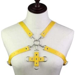 Cross Of Revelation Leather Harness -Gothic Clothing Store product image 941213476
