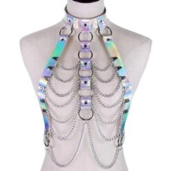 Holographic Harness -Gothic Clothing Store product image 949183861