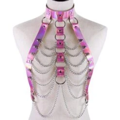 Holographic Harness -Gothic Clothing Store product image 949183862