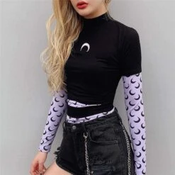 Witch Moon T-shirt -Gothic Clothing Store product image 986471150