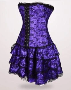 Vampirella Corset -Gothic Clothing Store purple 3b06a1b8 fb1b 4386 8eac d2c3a71da60c