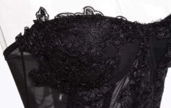 Sexy Floral Lingerie Corset -Gothic Clothing Store q14