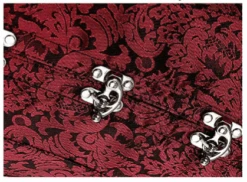 Red Brocade Sexy Corset -Gothic Clothing Store q3
