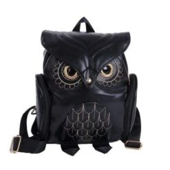 Body-Snatching Vintage Style Owl Backpack 8 Body-Snatching Vintage Style Owl Backpack -Gothic Clothing Store qwe