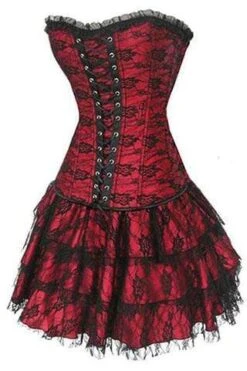 Vampirella Corset -Gothic Clothing Store red eeb650ba 0b17 4625 965f a8dad68e03d2