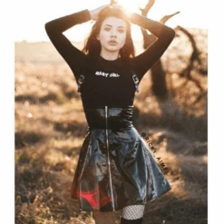 Gothic High Waist Skirt Dress -Gothic Clothing Store ricky aimee 1