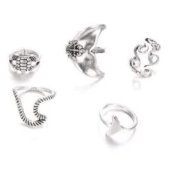 Gothic Wave Ring -Gothic Clothing Store ring1