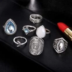 Vintage Knuckle Rings -Gothic Clothing Store ring5