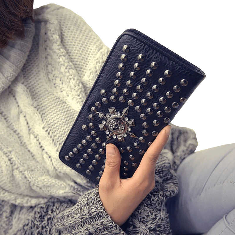 Rivet Skull Wallet 4 Rivet Skull Wallet - Image 4