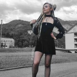 Queen Of The Darkness Dress -Gothic Clothing Store sexyllama1