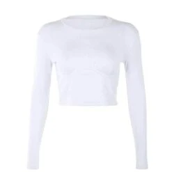 Gothic Hollow Crop Top -Gothic Clothing Store shirt14