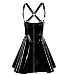 Gothic High Waist Skirt Dress -Gothic Clothing Store snip 20181008152433
