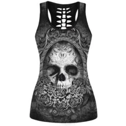 Dark Skull Tank Top -Gothic Clothing Store sss