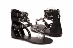 Cross Skull Sandals 8 Cross Skull Sandals -Gothic Clothing Store tes1