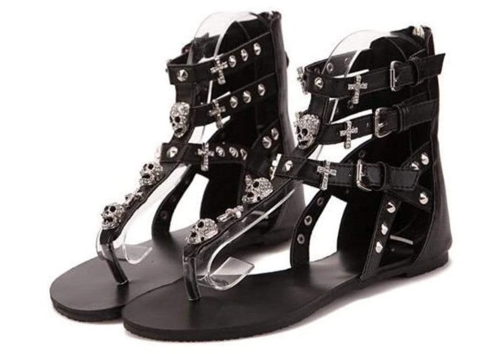 Cross Skull Sandals 3 Cross Skull Sandals - Image 3